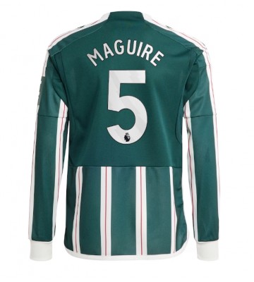 Manchester United Harry Maguire #5 Replika Udebanetrøje 2023-24 Langærmet